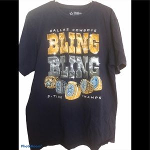 Dallas Cowboys Bling Bling 5 Time Champ Shirt